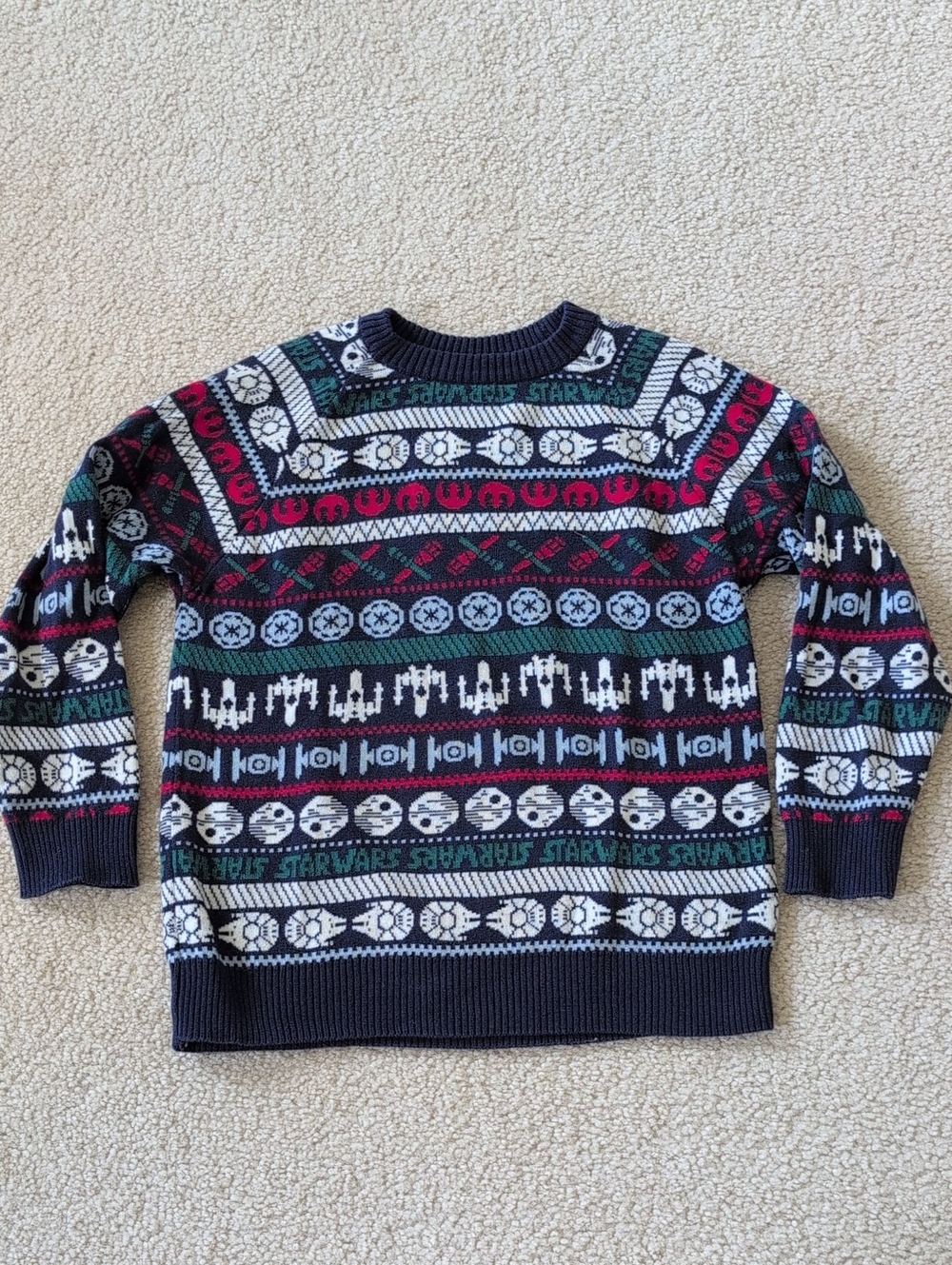 Hannah Anderson Star Wars Holiday Sweater 6/7